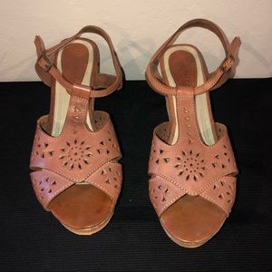 Size 9 Woman’s Wedge Heels/Sandals